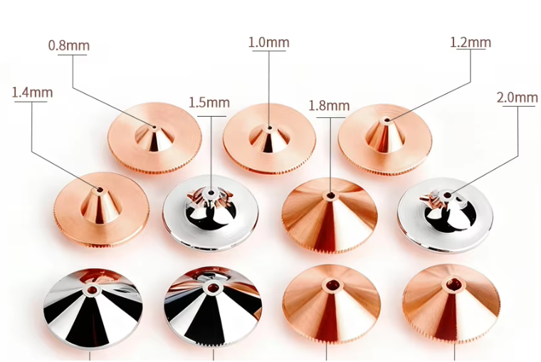 Example of nozzle diameter